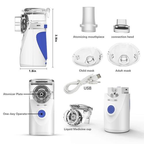 2022制造商推薦 便攜式超聲波網(wǎng)狀霧化器，居家咳嗽藥物霧化新選擇